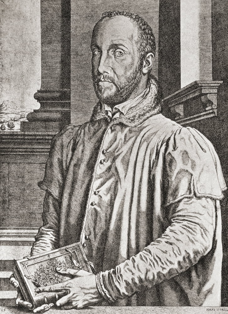 Antoine Perrenot De Granvelle 1517 To 1586 Comte De La Baume Saint Amour French Statesman And Cardinal From Geschiedenis Van Nederland Published 1936 Canvas Art - Ken Welsh  Design Pics (24 x 34)
