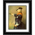 thumbnail image 1 of Antoine Pesne 2x Matted 20x24 Black Ornate Framed Art Print 'Frederick II of Prussia as general', 1 of 2