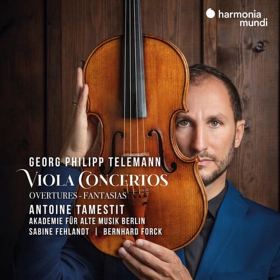 Antoine Tamestit - Telemann: Viola Concertos Overtures & Fantasias - Music & Performance - CD