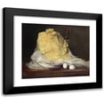 thumbnail image 1 of Antoine Vollon 14x12 Black Modern Framed Museum Art Print Titled - Mound of Butter (1875-1885), 1 of 1