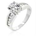 thumbnail image 1 of Antoinette Engagement Silver Ring, Size : 05, 1 of 1