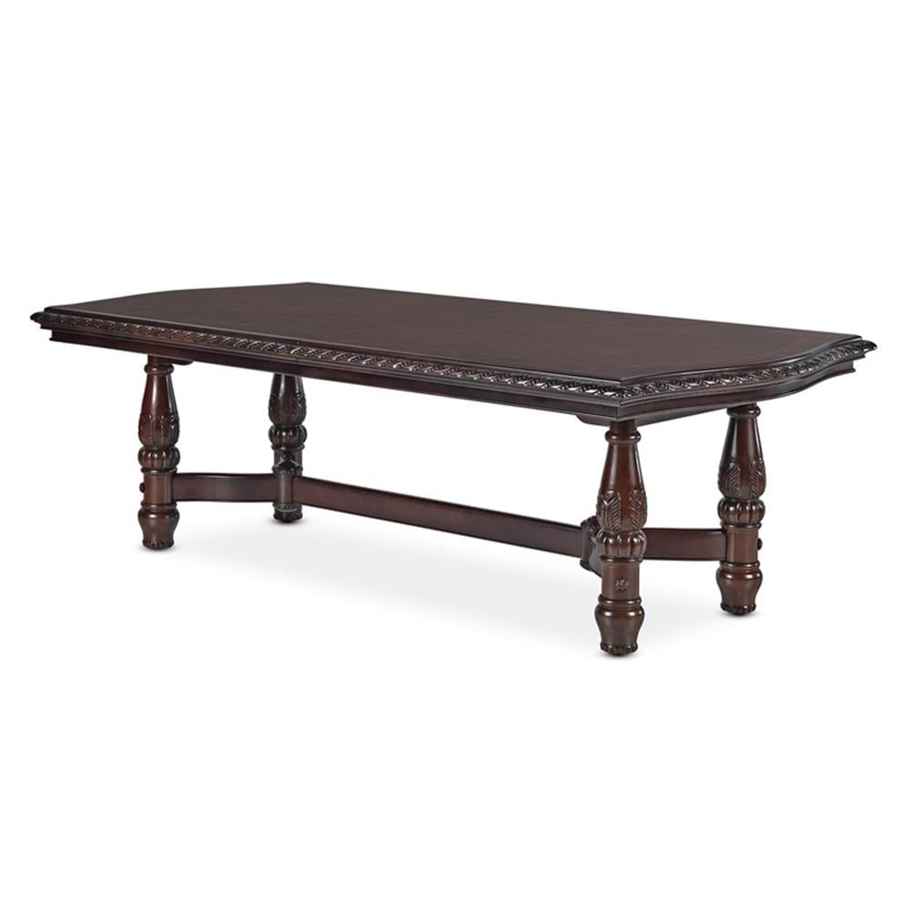 Antoinette Mahogany and Cherry Extendable Dining Table