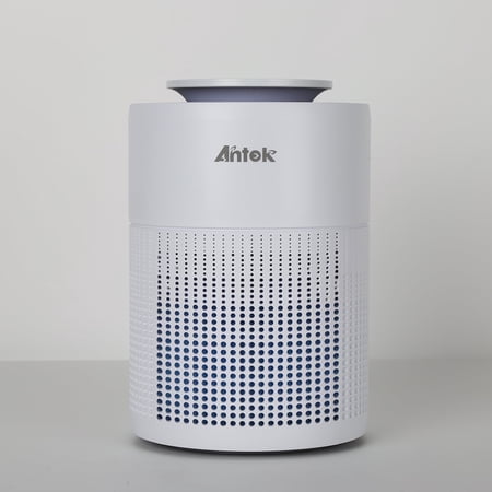 Antok Air Purifier for Rooms up to 798 sq ft, HEPA H13 , Filter, 3-stage Filtration, Turbo Boost, White