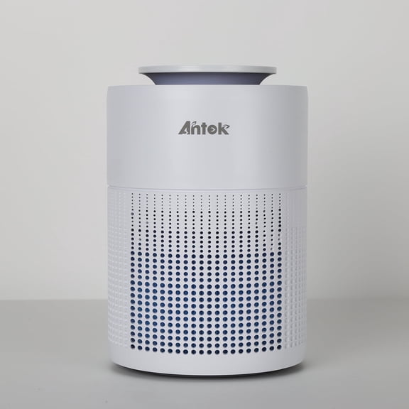 Antok Air Purifier for Rooms up to 798 sq ft, HEPA H13 , Filter, 3-stage Filtration, Turbo Boost, White