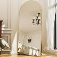 thumbnail image 1 of Antok Arched Full Length Floor Mirror 71"x32" Full Body Mirror with Stand, for Bedroom, Living Room, Cloakroom, Gold, 1 of 7