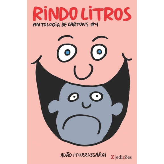 Antologia de Cartuns Rindo Litros: Verso em preto e branco, Book 4, (Paperback)