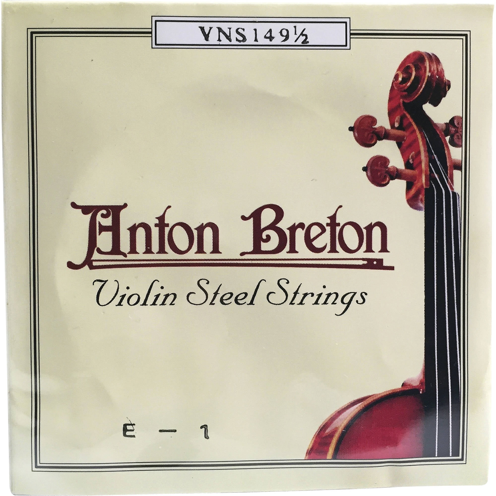 Anton Breton VNS149 Standard Violin Strings, 1/2 Size