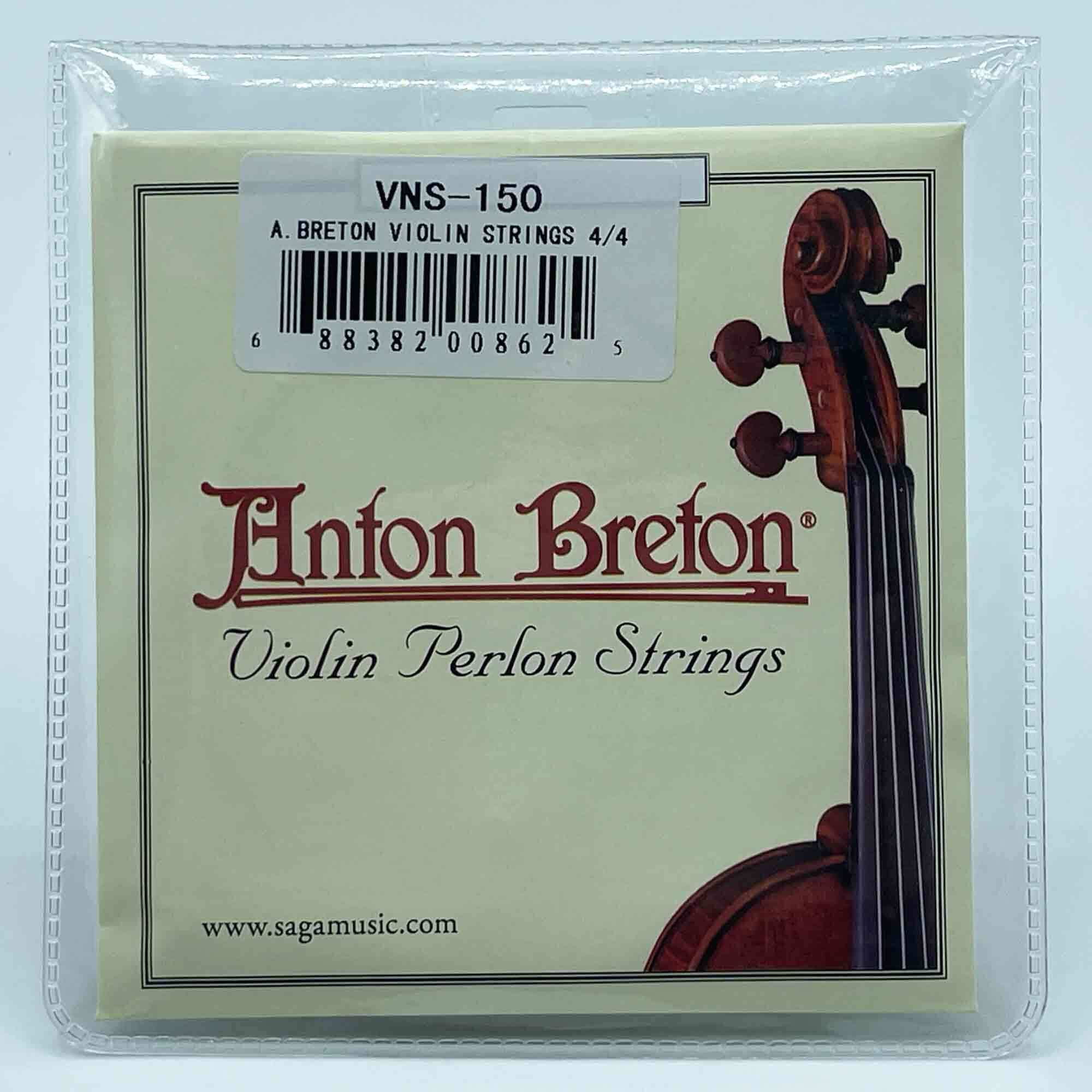 Anton Breton VNS-150 Perlon Violin Strings, 4/4 Size