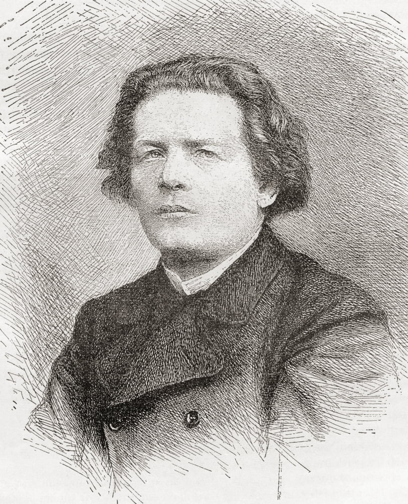 Anton Grigorevich Rubinstein 1829 Canvas Art - Ken Welsh Design Pics (24 x 30)