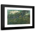 thumbnail image 1 of Anton Müller-Wischin 14x11 Black Modern Framed Museum Art Print Titled - Out in the Open, 1 of 5