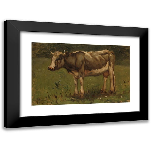 Anton Mauve 14x11 Black Modern Framed Museum Art Print Titled - You (1860 - 1888)