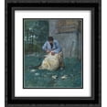 thumbnail image 1 of Anton Mauve 2x Matted 20x24 Black Ornate Framed Art Print 'Schapenscheerder', 1 of 2