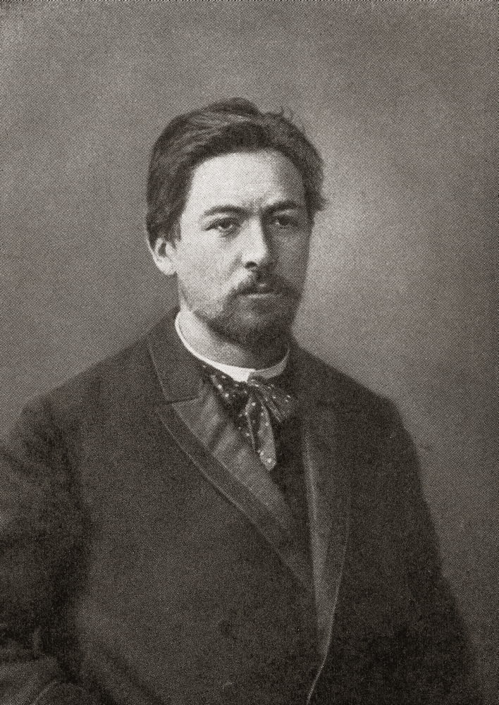 Anton Pavlovich Chekhov 1860 - 1904 Russian physician dramaturge and author From Plays by Anton Tchekoff published 1923 Canvas Art - Ken Welsh Design Pics (22 x 32)