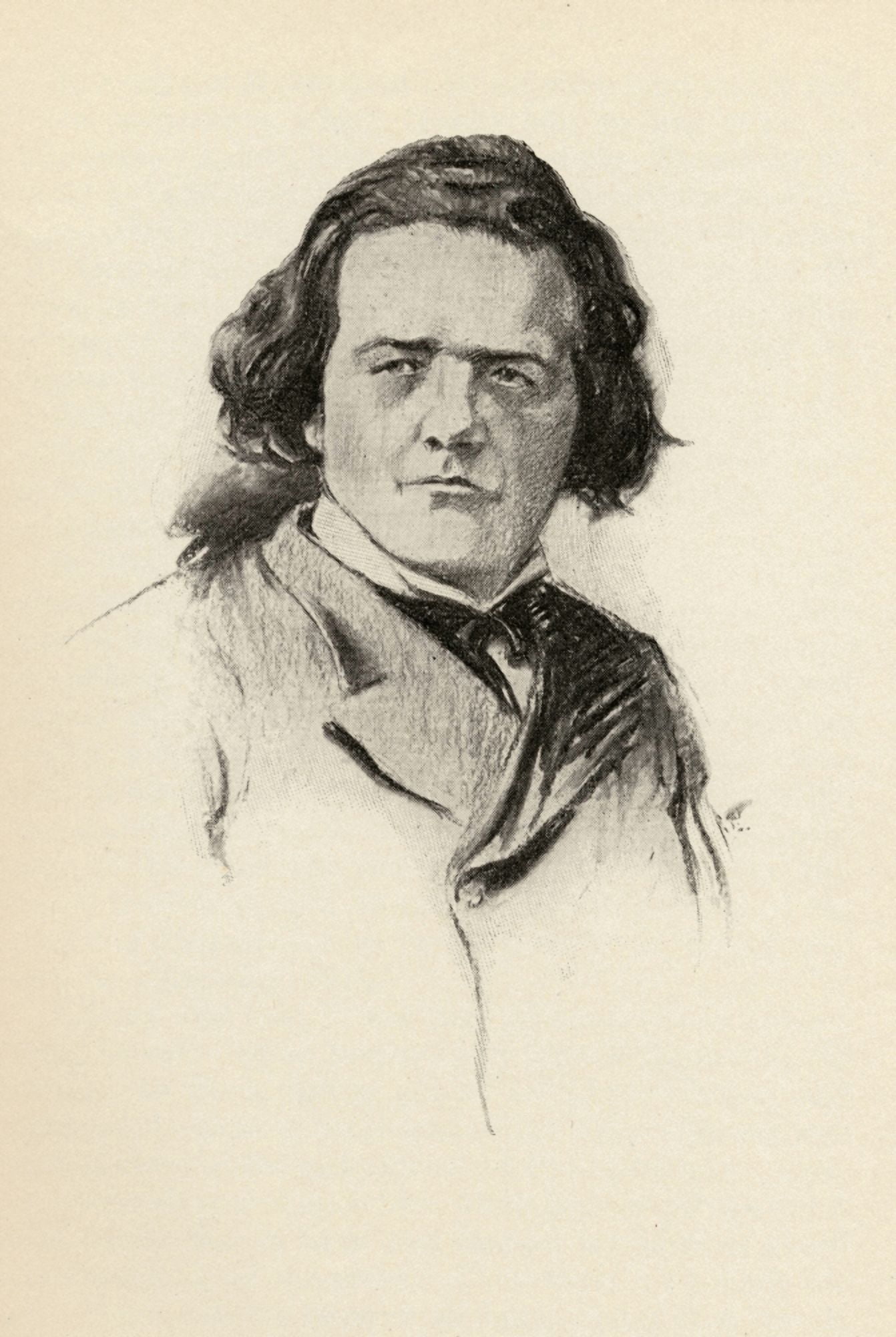 Anton Rubinstein 1830-1894 Russian Pianist Composer And Conductor Portrait By Chase Emerson American Artist 1874-1922 Canvas Art - Ken Welsh Design Pics (12 x 18)