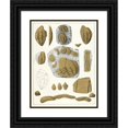 thumbnail image 1 of Antonín Frič 19x24 Black Ornate Framed Double Matted Museum Art Print Titled: The Crustacen of the Bohemian Chalk Formation Pl. 1 (1887), 1 of 5