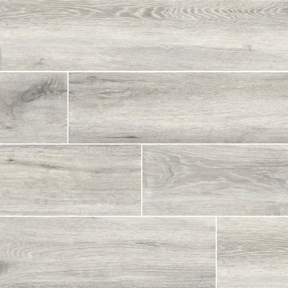 Antoni Platinum 6 in. x 36 in. Glazed Porcelain Floor and Wall Tile (13.5 sq. ft. / case)
