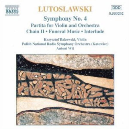 Antoni Wit - Symphony 4 / Partita for Violin & Orchestra - Music & Performance - CD