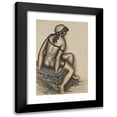 thumbnail image 1 of Antonin Procházka 13x18 Black Modern Framed Museum Art Print Titled - Bathing Girl, 1 of 5