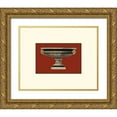 thumbnail image 1 of Antonini, Da Carlo 24x20 Gold Ornate Wood Framed with Double Matting Museum Art Print Titled - Small Antique Vase I, 1 of 4
