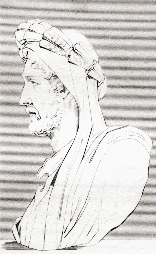 Antoninus Pius 86 Canvas Art - Ken Welsh Design Pics (11 x 18)