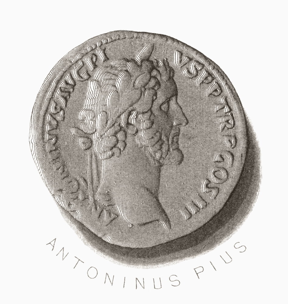 Antoninus Pius aka Antoninus 86 AD Canvas Art - Ken Welsh Design Pics (26 x 28)