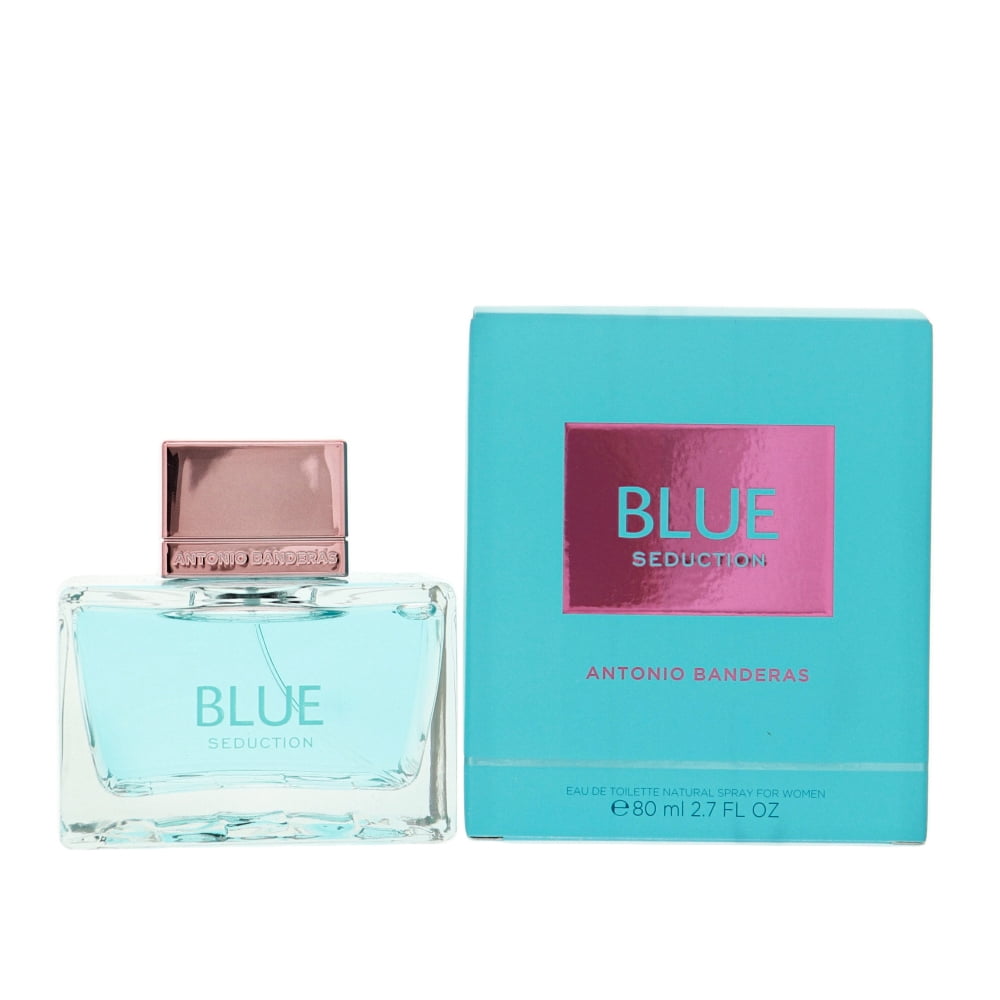 Antonio Banderas Ladies Blue Seduction EDT Spray, Floral Aquatic