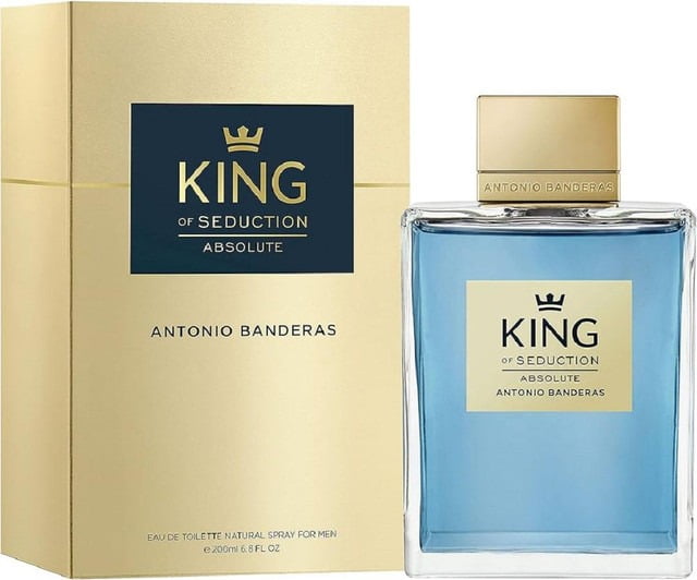 Antonio Banderas Men's King of Seduction Absolute EDT Spray 6.8 oz Fragrances 8411061081358