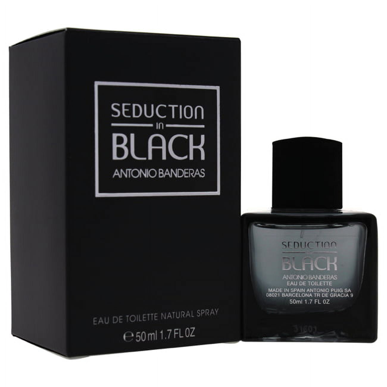 Seduction In Black Eau De Toilette Spray By Antonio Banderas Seduction In Black Eau De Toilette Spray By Antonio Banderas