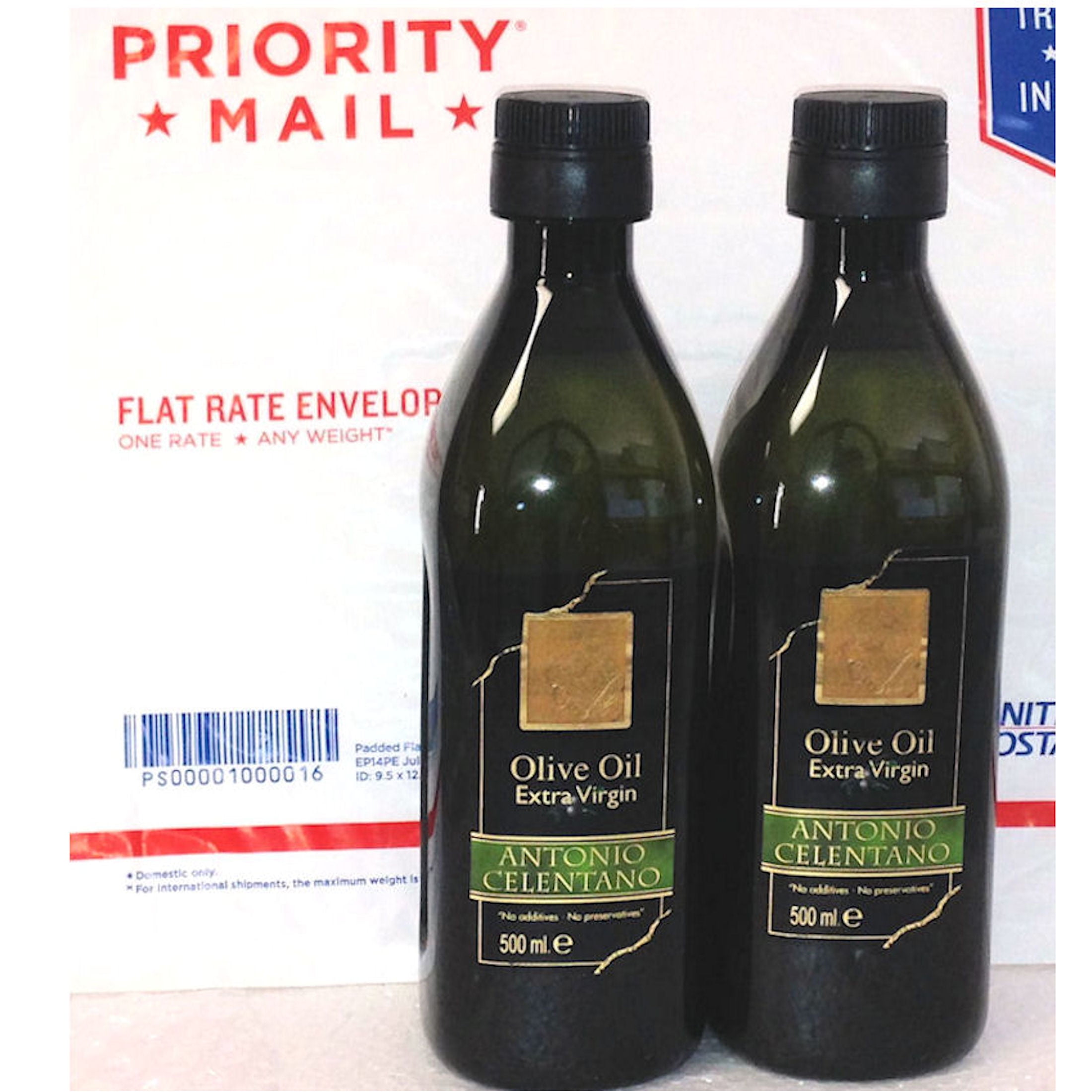 Antonio Celentano Extra Virgin Olive Oil 500 ml PET Bottle 2 Pack