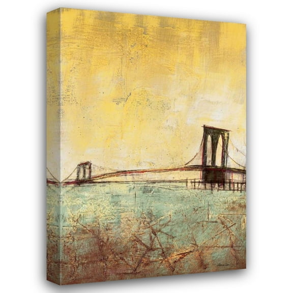 Antonio Costa 17x24 Gallery Wrapped Canvas Wall Art Titled - Urban Connection I
