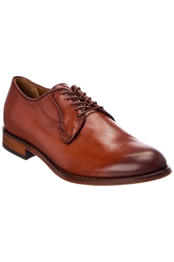 Leather Oxford, 41, Brown