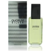 Antonio Puig MQUORUMSILVER3.4EDTS 3.4 oz Mens Quorum Silver Eau De Toilette Spray