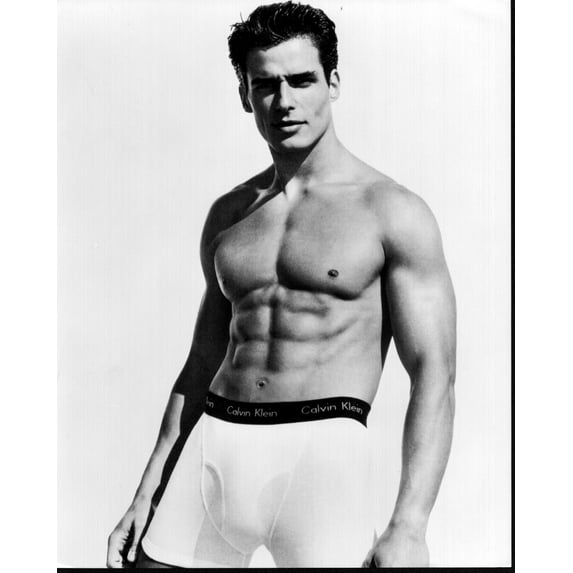 Antonio Sab�to Jr. Modeling For Calvin Klein Black And White Photo Print (8 x 10) - Item # MVM57867