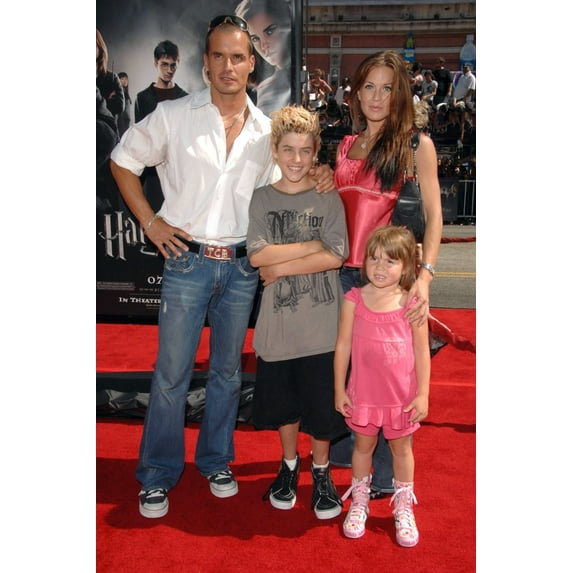 Antonio Sabato Jr. Family At Arrivals For Harry Potter And The Order Of The Phoenix Premiere Grauman'S Chinese