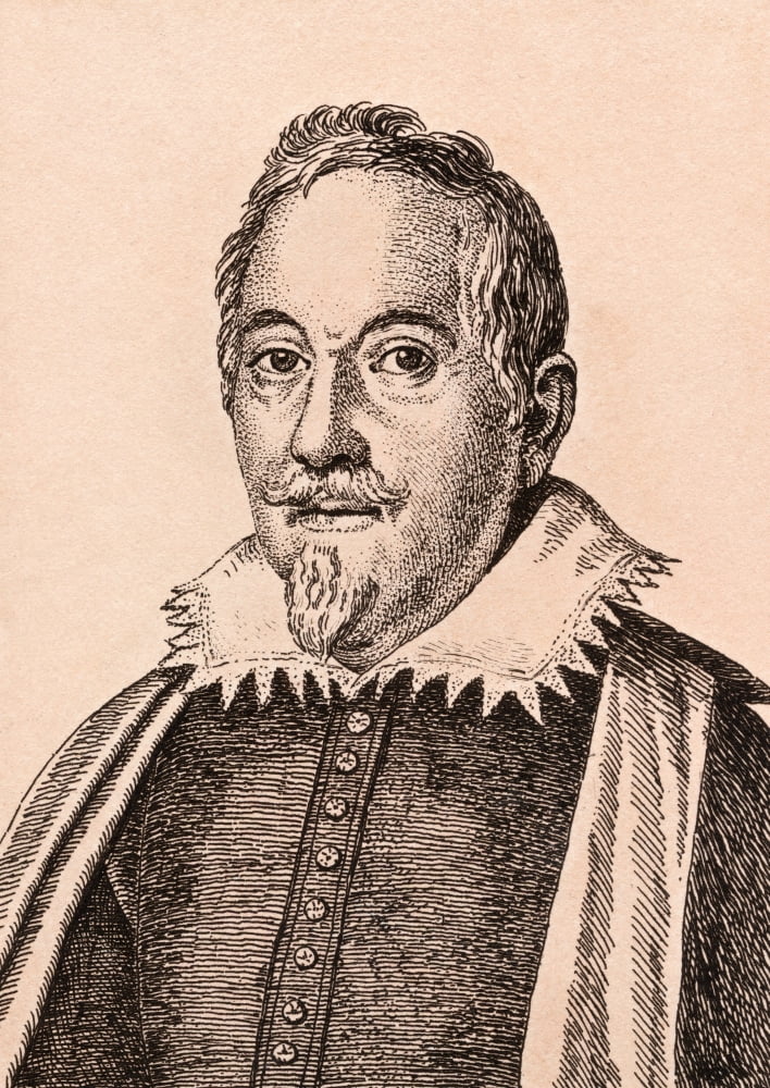 Antonio Tempesta 1555-1630 Italian Painter From 75 Portraits Of Celebrated Painters From Authentic Originals Etched By James Girtin Published London 1817 Canvas Art - Ken Welsh Design Pics (12 x 17)