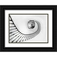 thumbnail image 1 of Antonio Trivino, Jose 32x25 Black Ornate Wood Framed with Double Matting Museum Art Print Titled - La Escalera, 1 of 4