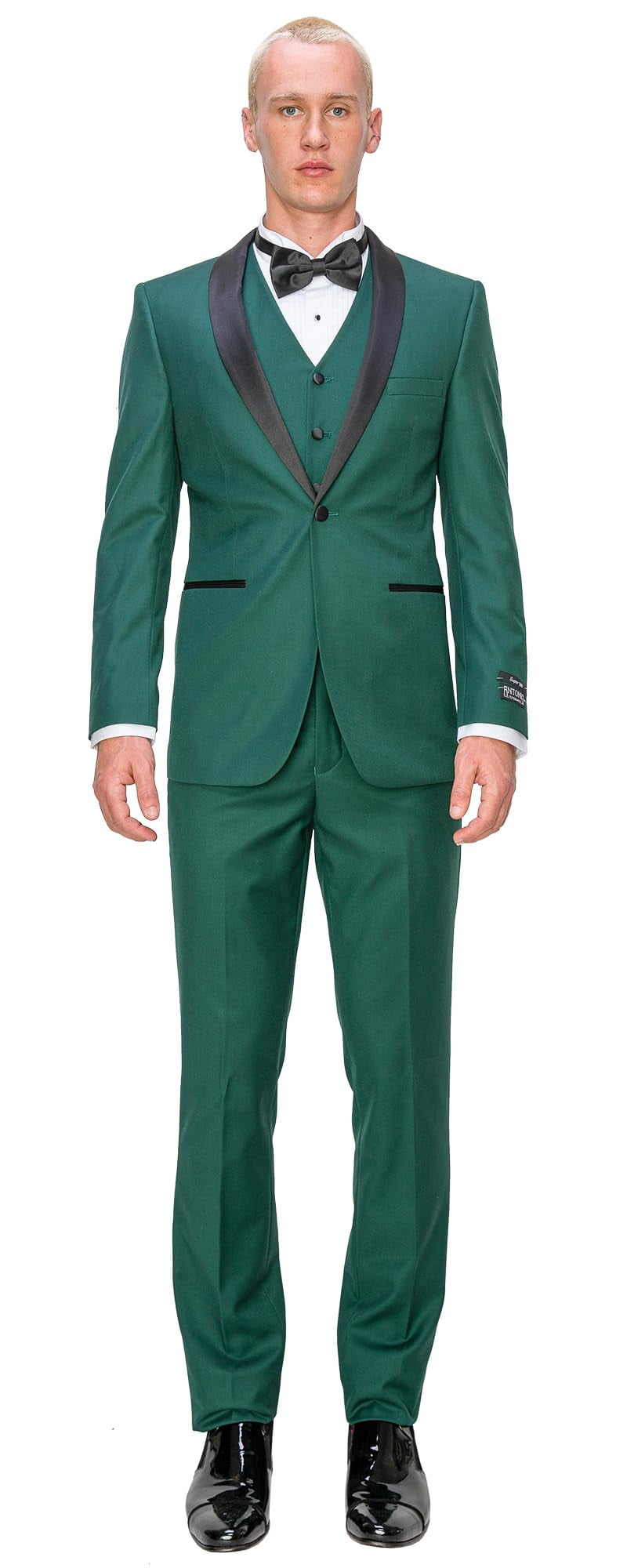 Dress Pants Men's Slim Fit 3-Piece Suit Set Wedding/Prom Tuxedo
