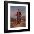thumbnail image 1 of Antonio Zeno Shindler 11x14 Black Modern Framed Museum Art Print Titled - Albanian Man (ca. 1890-1899), 1 of 5