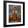 thumbnail image 1 of Antonio Zeno Shindler 11x14 Black Modern Framed Museum Art Print Titled - Swedish Lady (ca. 1893), 1 of 5