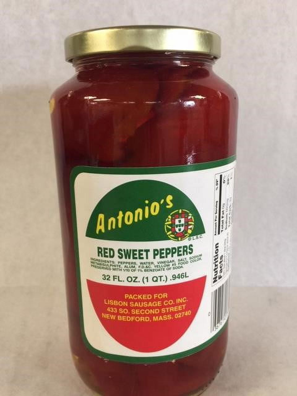 Antonio's Red Sweet Peppers