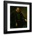 thumbnail image 1 of Antonis Mor 14x18 Black Modern Framed Museum Art Print Titled - Portrait of a Man (1565-70), 1 of 5