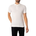 thumbnail image 1 of Antony Morato Knitted Slim Polo Shirt, White, 1 of 5