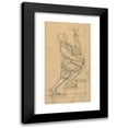 thumbnail image 1 of Antoon Derkinderen 9x14 Black Modern Framed Museum Art Print Titled - Design for Wall Painting in the Beurs Van Berlage; Scene from the Legend of the Female of Stavoren (1869 - 1925), 1 of 5