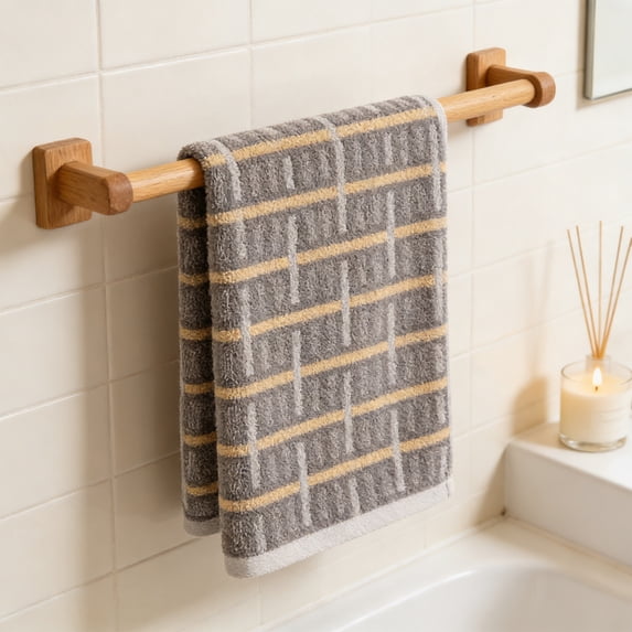 Antqov Bath Towels for Bathroom, 15x29" Soft Absorbent Towels Quickly Dry Cottons Hand Towel for Gym Beach Pool Hotel Home Supplies