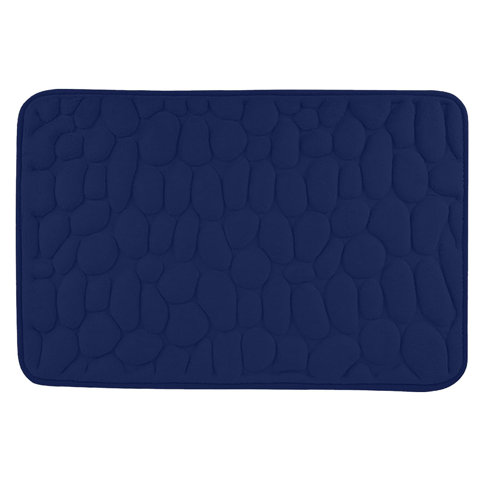 Clearance! Antqov Bathroom Rugs Non Slip Washable, Soft Cozy Water Absorbent Bath Mats, Cotton Bath Mat for Bathroom Floor Decor