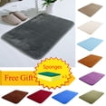 thumbnail image 1 of Antqov Bathroom Rugs, Non-Slip Soft Bath Mat Bath Rugs Absorbent Washable Bathroom Mats for Bathroom Floor Home, 1 of 4
