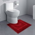 thumbnail image 1 of Antqov Bathroom Rugs U-Shaped Thin Non Slip Bath Mat Small Quickly Dry Absorbent Bath Rugs for Home Bathroom Floor, 1 of 6