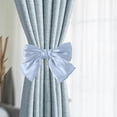 thumbnail image 1 of Antqov Bow Curtain Tiebacks Clip Colorful Bowknot Curtain Holdbacks Curtains Ties Cute Window Curtains Holders for Wedding Home Living Room Decorations, 1 of 6