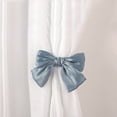 thumbnail image 1 of Antqov Bow Curtain Tiebacks Clip Colorful Bowknot Curtain Holdbacks Curtains Ties Cute Window Curtains Holders for Wedding Home Living Room Decorations, 1 of 6