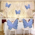 thumbnail image 1 of Antqov Butterflies Party Decorations 9x20" Hanging Large Butterflies Artificial Butterfliy Valentines Day Decor for Party Birthday Wedding Garden Wall Home Decor Gifts for Women, 1 of 6